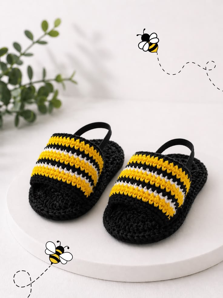 Modelo de zapatito de crochet 8