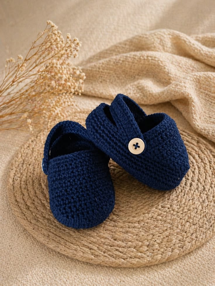 Modelo de zapatito de crochet 9