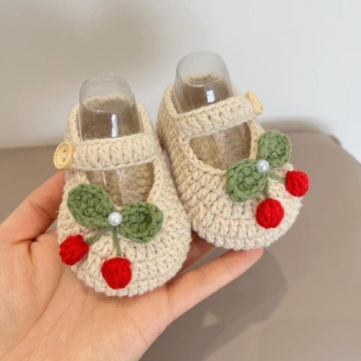Modelo de zapatito de crochet 10